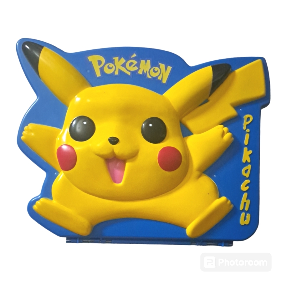 Pikachu Pokémon vintage carrying case 1999